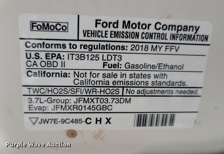 image for item KA9932 2018 Ford Explorer Police Interceptor SUV