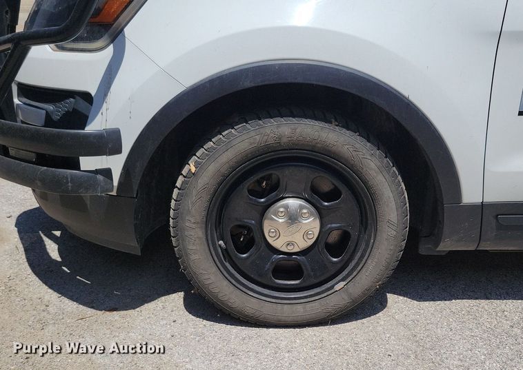 image for item KA9932 2018 Ford Explorer Police Interceptor SUV