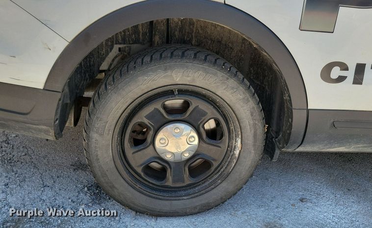 image for item KA9932 2018 Ford Explorer Police Interceptor SUV