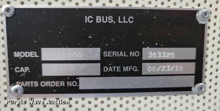 image for item KA9974 2020 IC Corporation 3000 Ce school bus