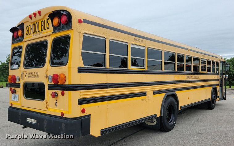 image for item KA9975 2010 Bluebird school bus