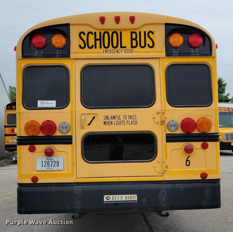 image for item KA9975 2010 Bluebird school bus