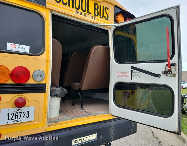 image for item KA9975 2010 Bluebird school bus