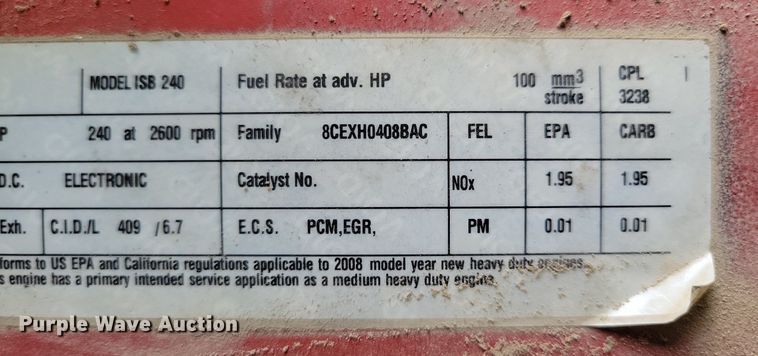 image for item KA9975 2010 Bluebird school bus