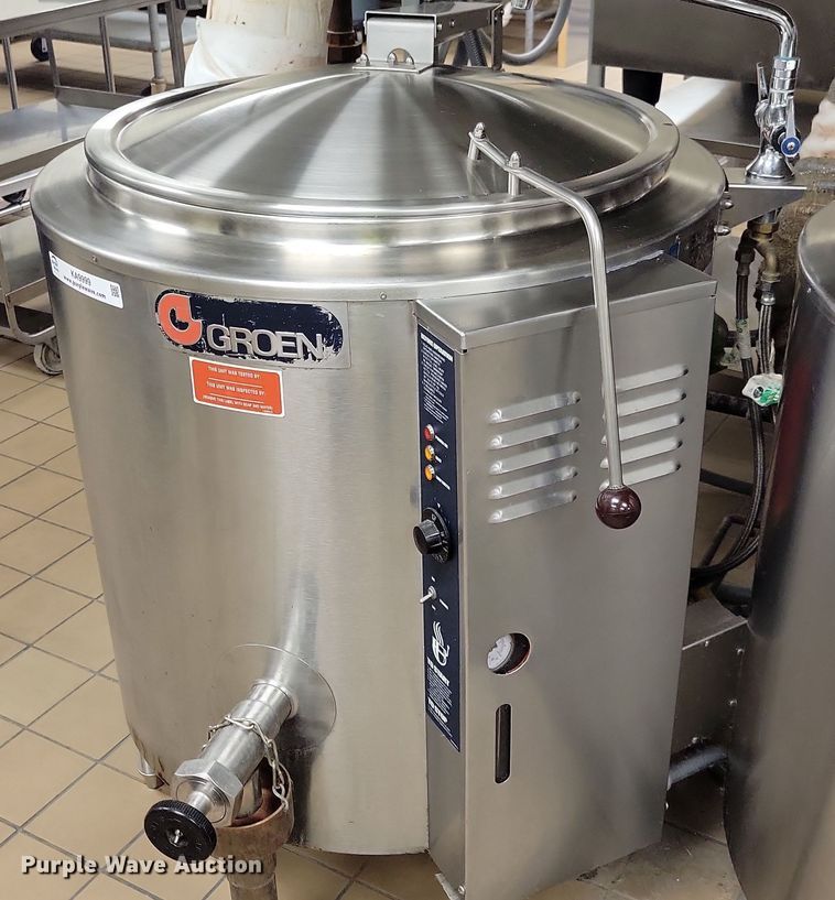 image for item KA9999 2009 Groen AHS-40 steam kettle