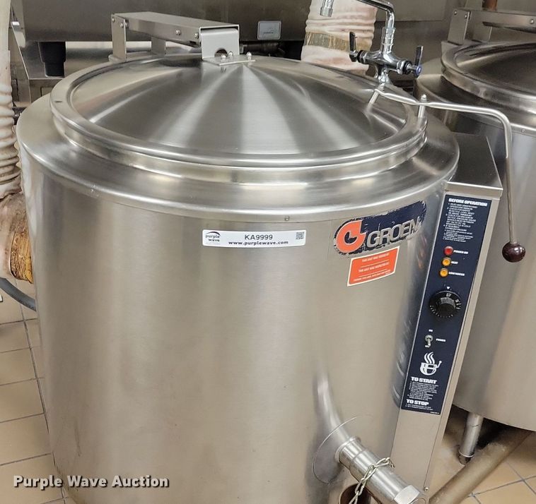 image for item KA9999 2009 Groen AHS-40 steam kettle