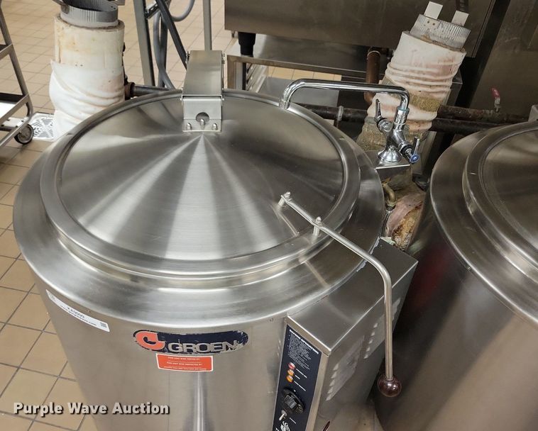 image for item KA9999 2009 Groen AHS-40 steam kettle