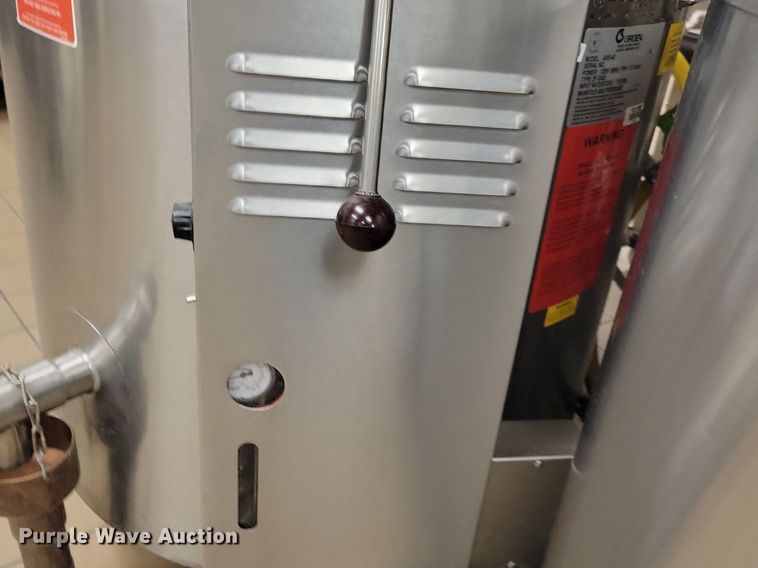 image for item KA9999 2009 Groen AHS-40 steam kettle