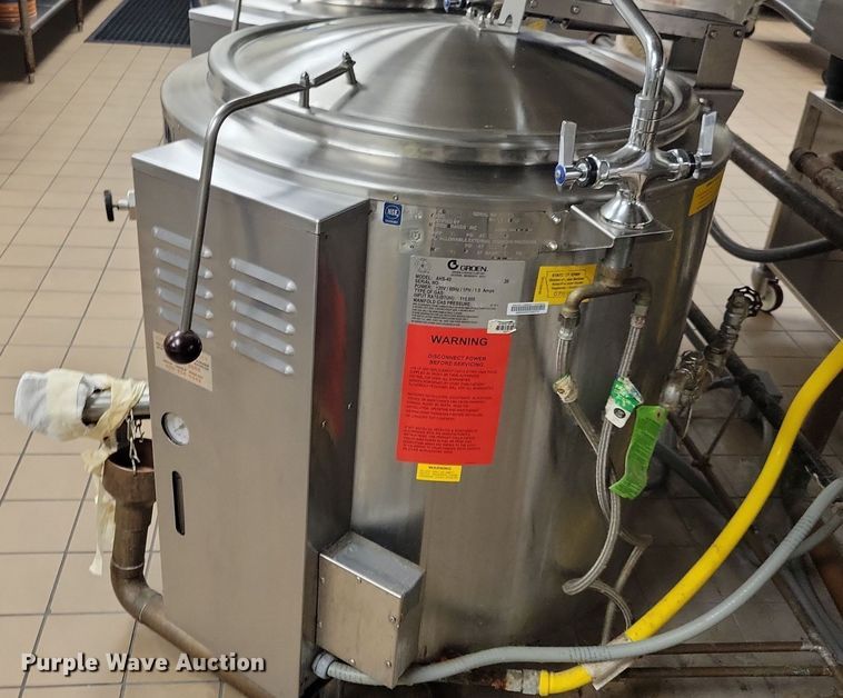 image for item KB9000 Groen AHS-40 steam kettle