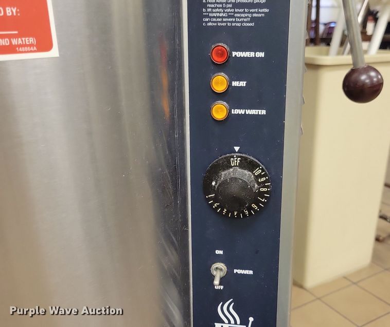 image for item KB9000 Groen AHS-40 steam kettle