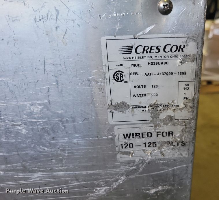 image for item KB9002 (4) Cres Cor food warmers