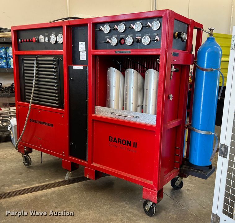 image for item LU9996 Eagle Compressors Baron II tank refill station