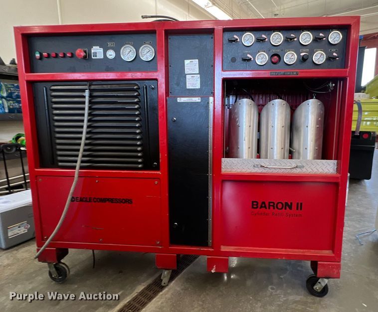 image for item LU9996 Eagle Compressors Baron II tank refill station