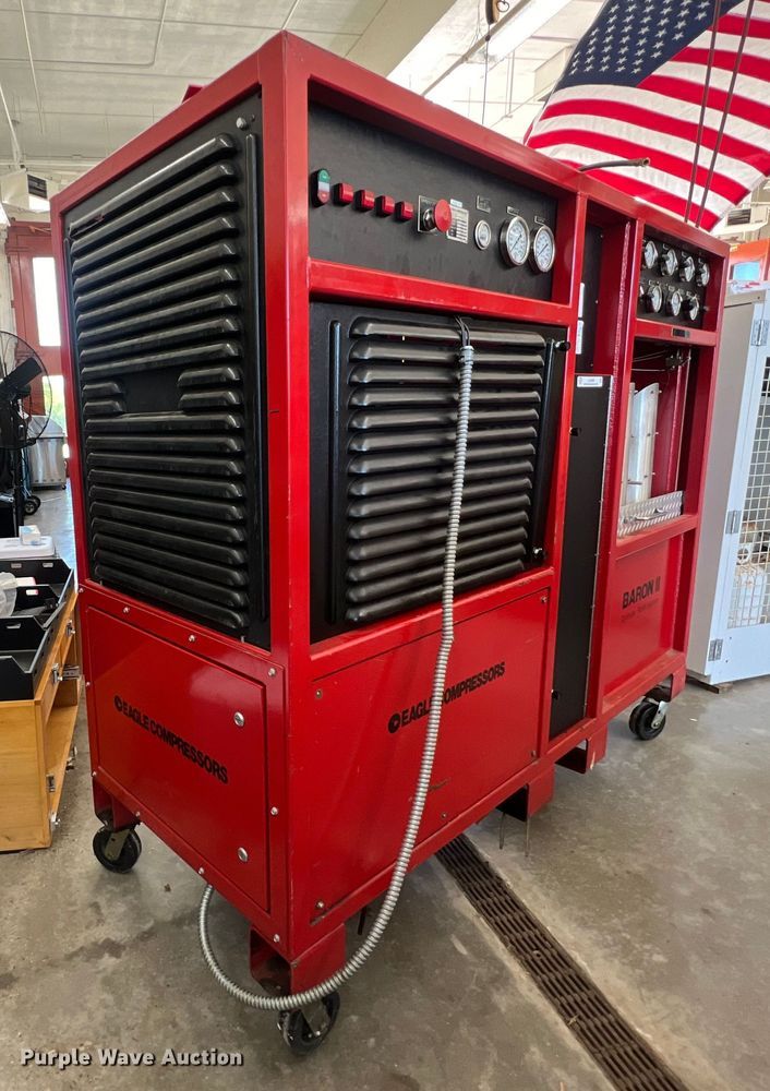 image for item LU9996 Eagle Compressors Baron II tank refill station