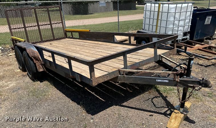 image for item MU9868 1995 Starlite utility trailer
