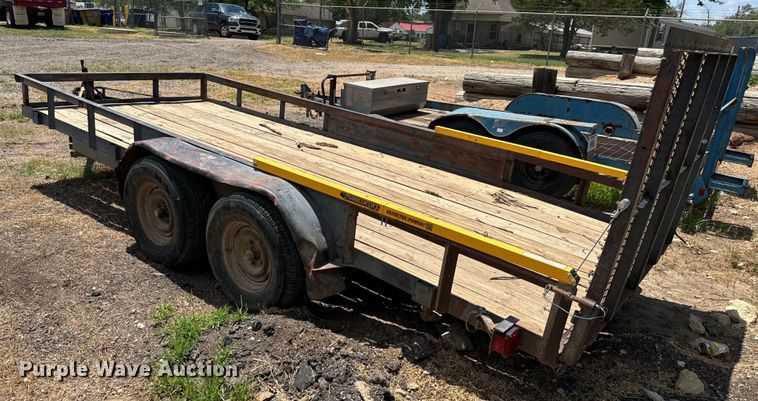 image for item MU9868 1995 Starlite utility trailer