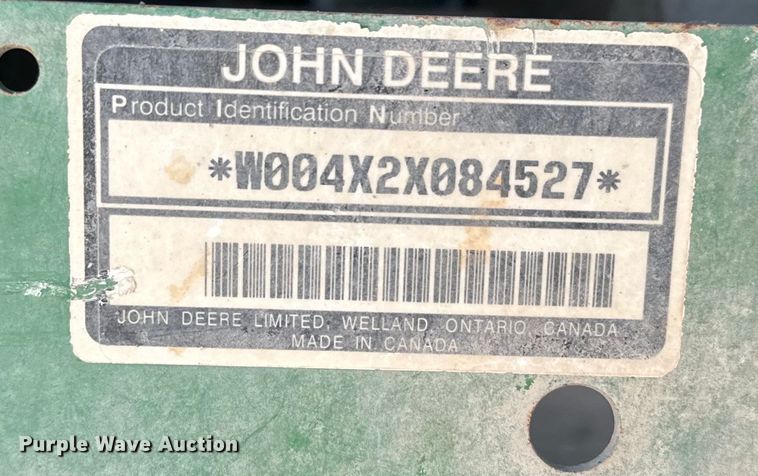 image for item MU9934 2002 John Deere Gator  utility vehicle