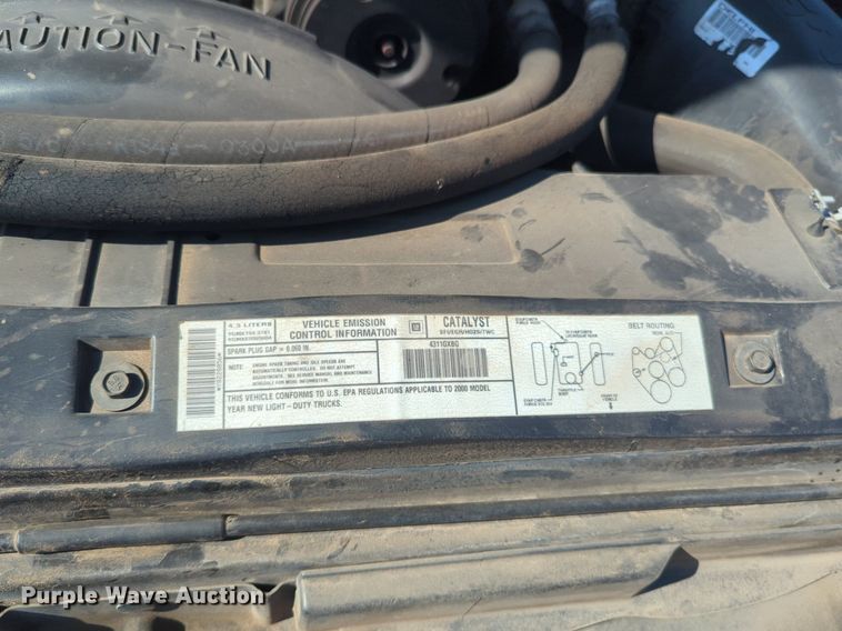 image for item NG9970 2000 Chevrolet  S10 Ext. Cab pickup truck