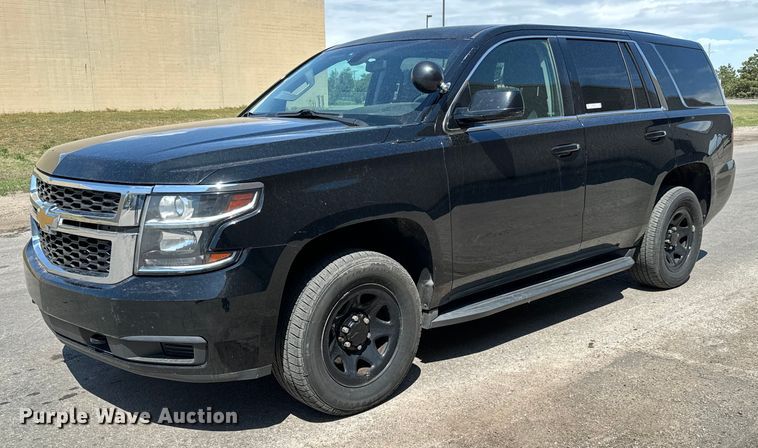 image for item NL9783 2016 Chevrolet  Tahoe Police SUV