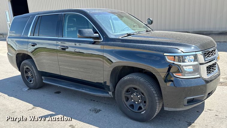 image for item NL9783 2016 Chevrolet  Tahoe Police SUV