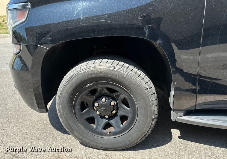 image for item NL9783 2016 Chevrolet  Tahoe Police SUV