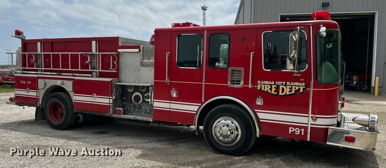 image for item NT9204 2002 HME H2057 pumper fire truck