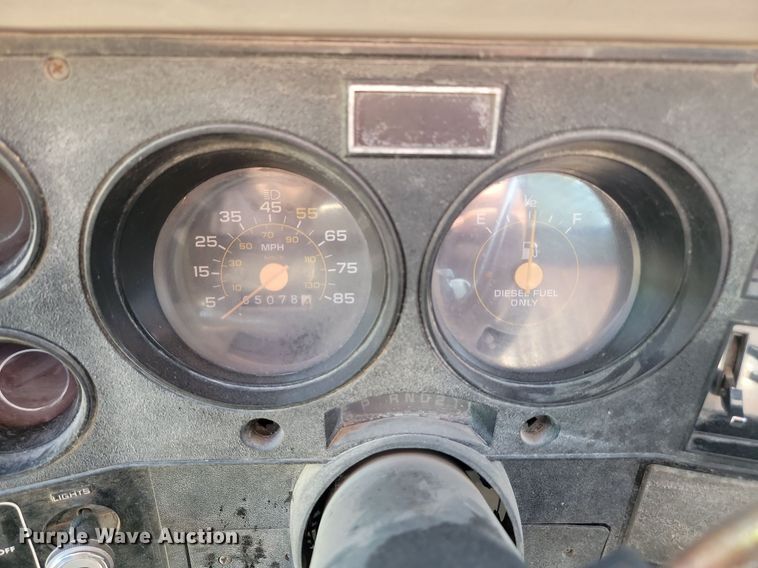 image for item OD9577 1987 Chevrolet D30 flatbed pickup truck