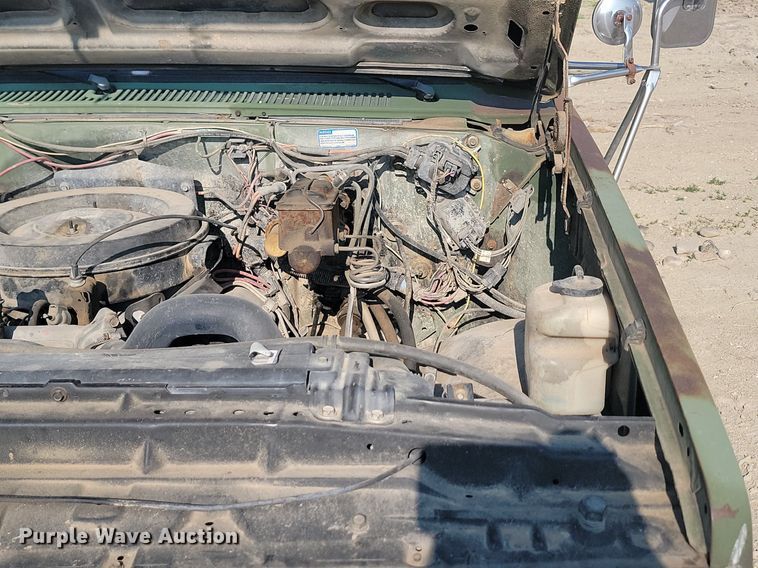 image for item OD9577 1987 Chevrolet D30 flatbed pickup truck