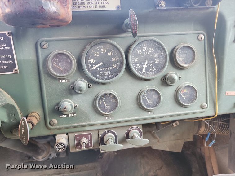 image for item OD9580 1968 CDE M812 dump truck