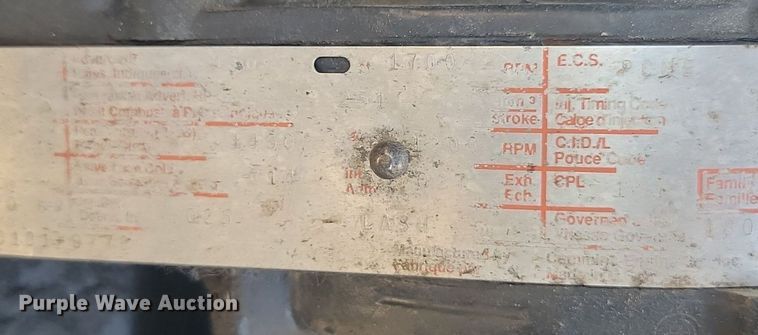 image for item OD9581 1993 White GMC semi truck