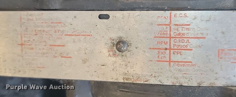 image for item OD9581 1993 White GMC semi truck