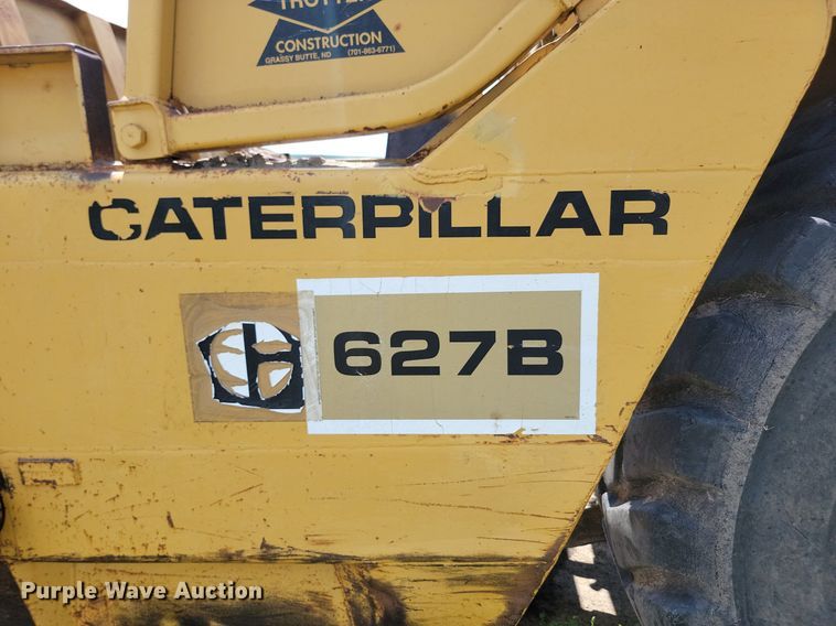 image for item OD9583 1981 Caterpillar  627B conventional scraper 