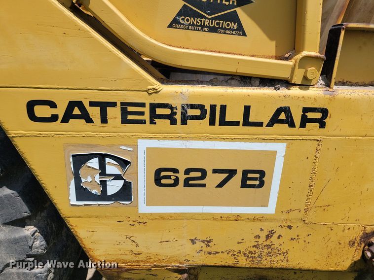 image for item OD9583 1981 Caterpillar  627B conventional scraper 