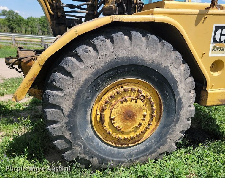 image for item OD9583 1981 Caterpillar  627B conventional scraper 