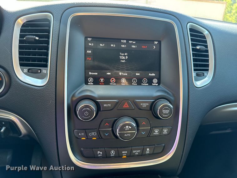 image for item OF9706 2019 Dodge Durango Police SUV