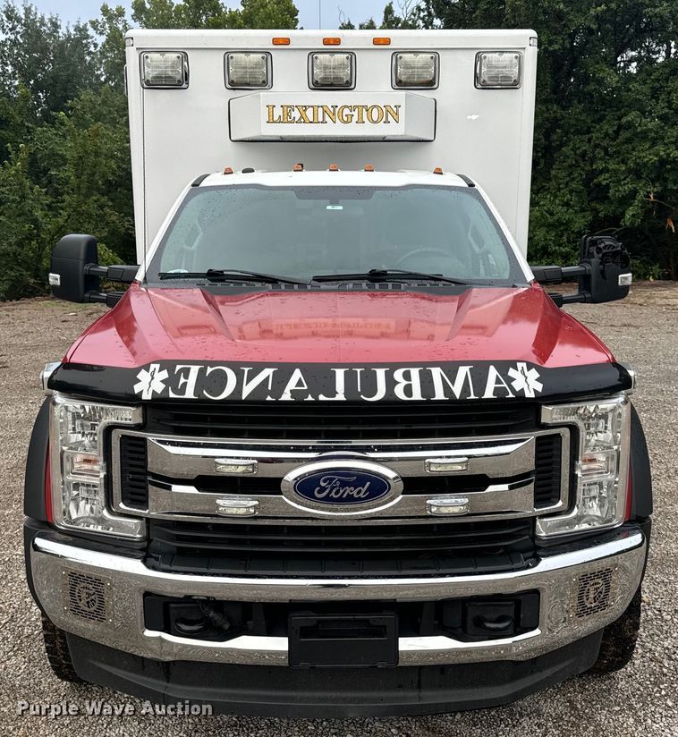 image for item OF9731 2017 Ford  F550 XLT ambulance