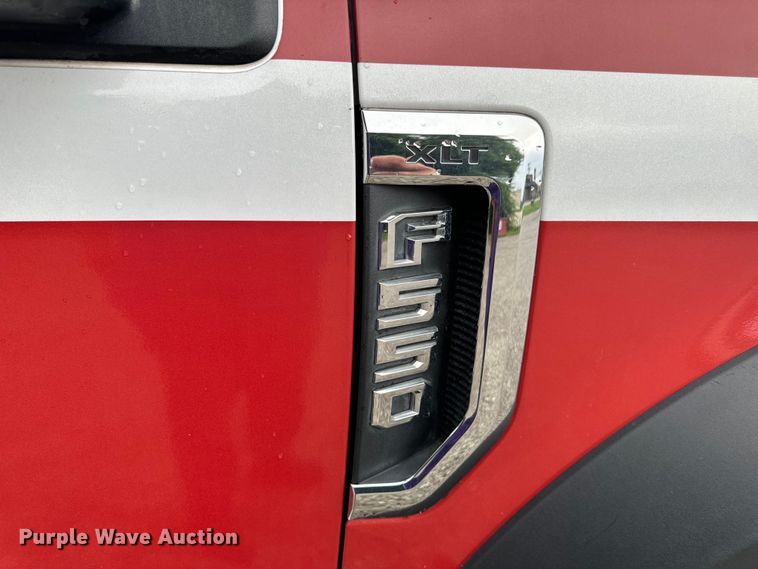image for item OF9731 2017 Ford  F550 XLT ambulance