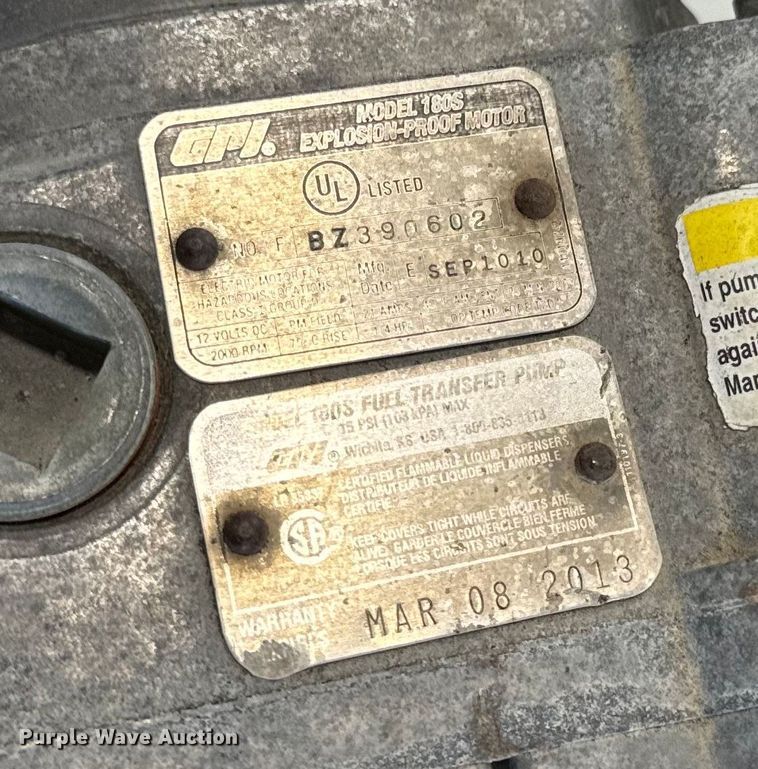 image for item OF9746 Auxiliary fuel tank 