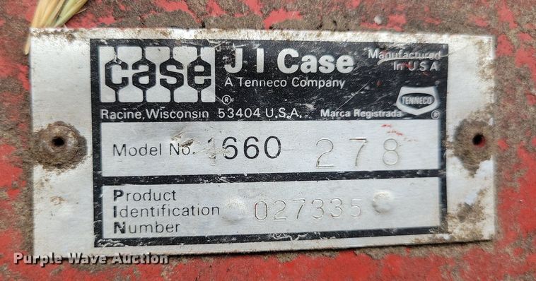 image for item DG0664 1987 Case IH 1660 Axial-Flow combine