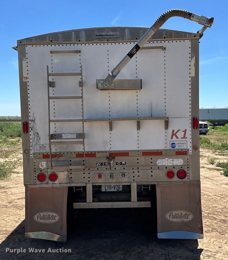 image for item DK6690 1993 Wilson DWH-200 grain trailer