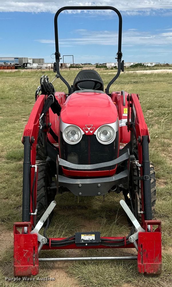 image for item DK6697 2018 Massey Ferguson 1734E MFWD tractor