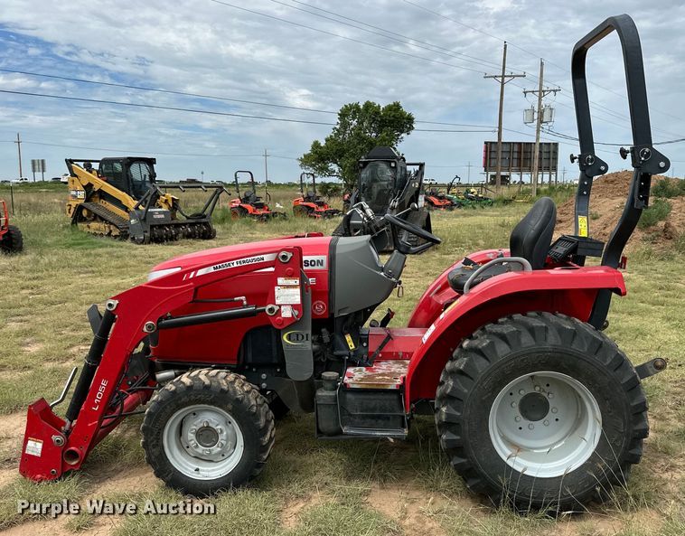 image for item DK6697 2018 Massey Ferguson 1734E MFWD tractor