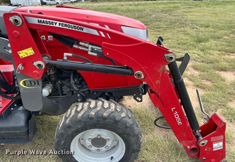 image for item DK6697 2018 Massey Ferguson 1734E MFWD tractor