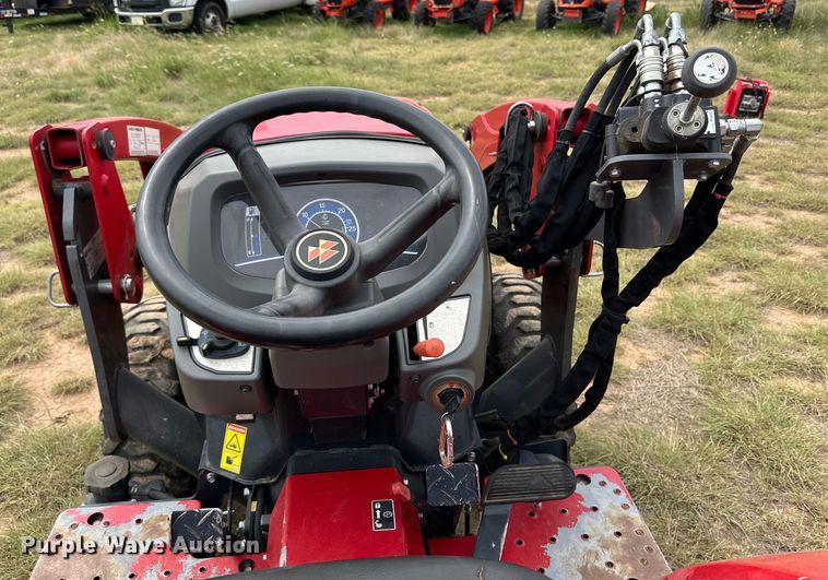 image for item DK6697 2018 Massey Ferguson 1734E MFWD tractor