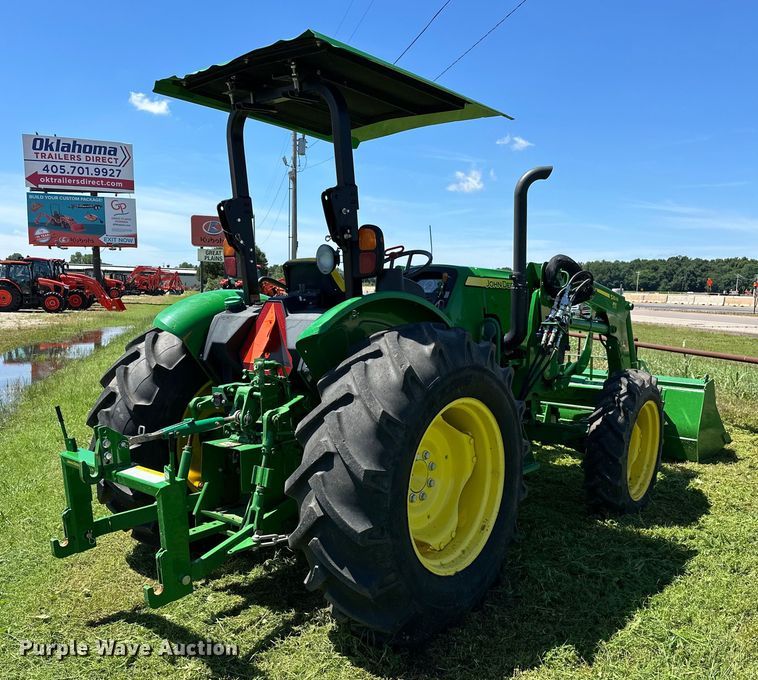 image for item DO6960 2015 John Deere  5075E MFWD tractor