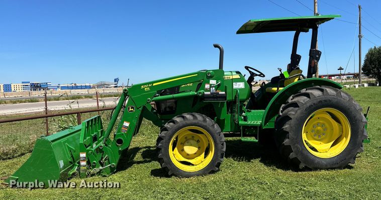 image for item DO6960 2015 John Deere  5075E MFWD tractor