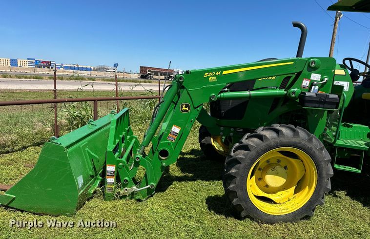 image for item DO6960 2015 John Deere  5075E MFWD tractor