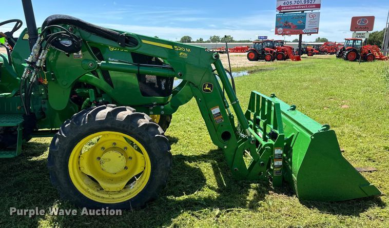 image for item DO6960 2015 John Deere  5075E MFWD tractor