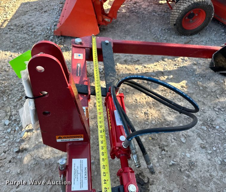 image for item DO6967 Worksaver HHU-2045 bale unroller 