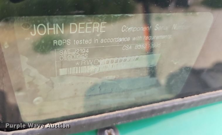image for item DP0995 2009 John Deere 9230 4WD tractor
